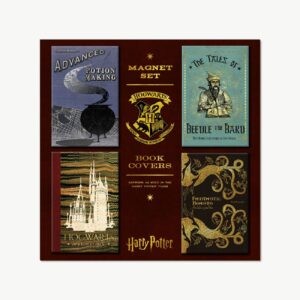 Ensemble d'aimants Couvertures de livre de Poudlard