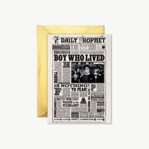 Carte lenticulaire Le Garçon qui a Survécu