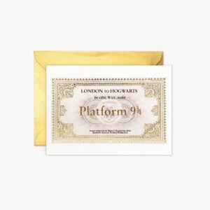 Carte Ticket du Poudlard Express