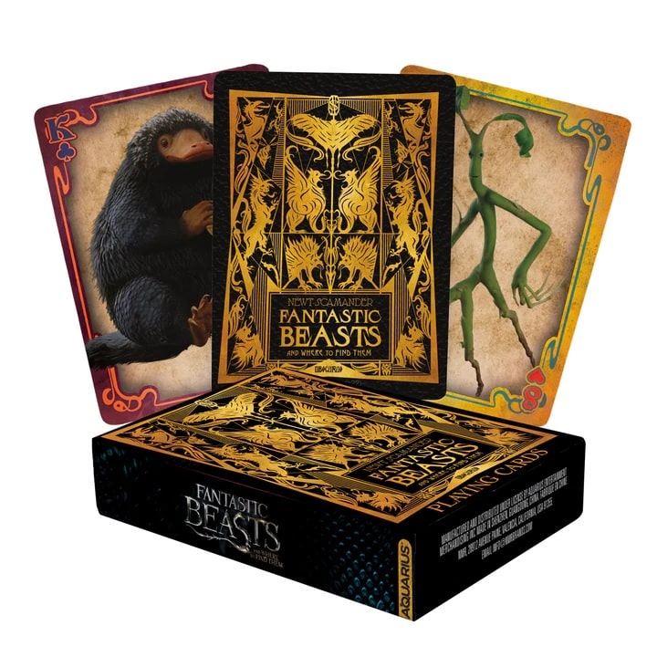 FANTASTIC!BOX〈6枚組〉 Playing Card Deck Fantastic Beasts – Boutique des 3 Sorciers