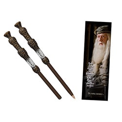 Stylo Baguette et Signet Albus Dumbledore